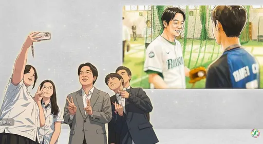 全AI写歌拍MV！民进党回顾今年　赖清德萧美琴变动漫主角