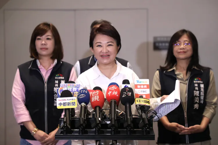 台中市长卢秀燕。资料照，市府提供