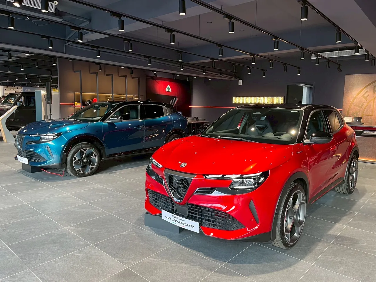 Alfa Romeo Junior自全球发表以来已累积超过5万张订单，即便采用跨界设定，仍保有浓厚性能气息。周奕豪摄