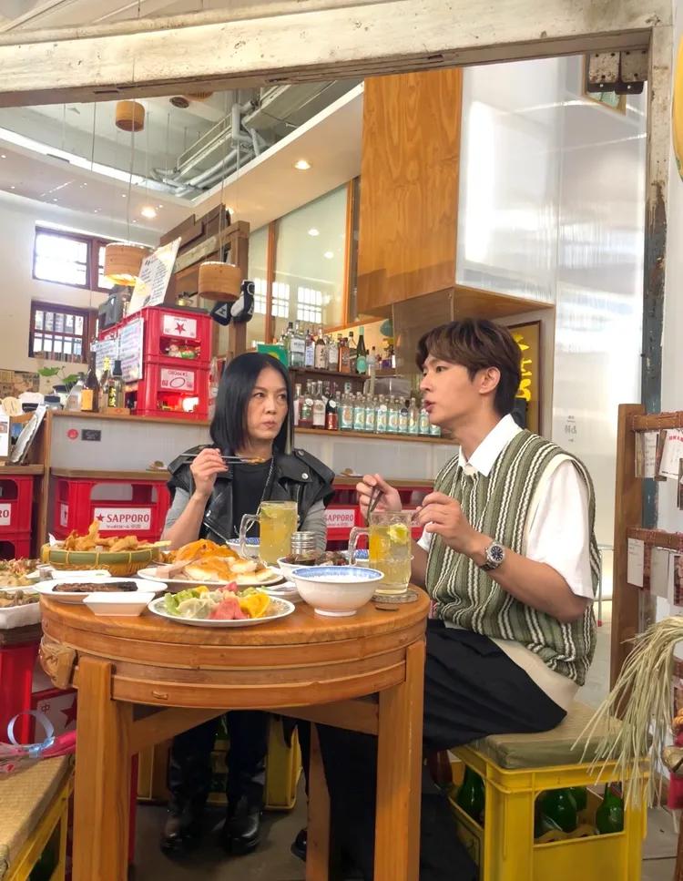 苗可麗談失智爸。大浪娛樂提供