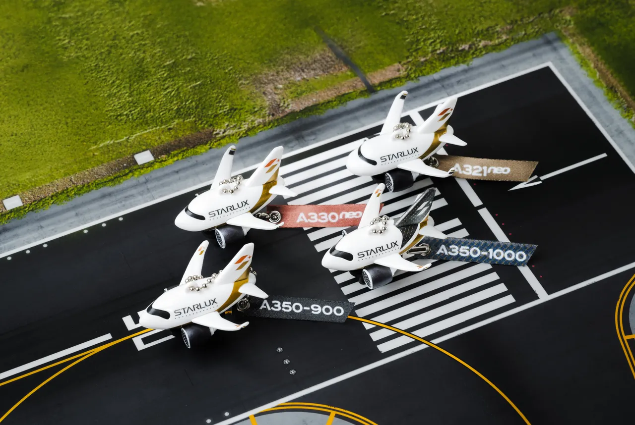 杯塞款式涵盖A321neo、A330neo、A350-900与即将登场的A350-1000机型，采随机盲袋出货。星宇航空提供