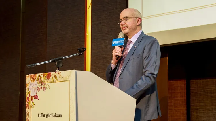 AIT处长谷立言。翻摄自美国在台协会脸书