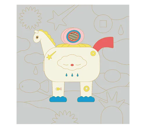 旺福马瓷器礼盒。业者提供