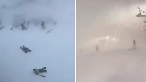 灾难级画面！二世谷暴风雪失控「滑雪客被吹到起不来」　台网友劝：先别去