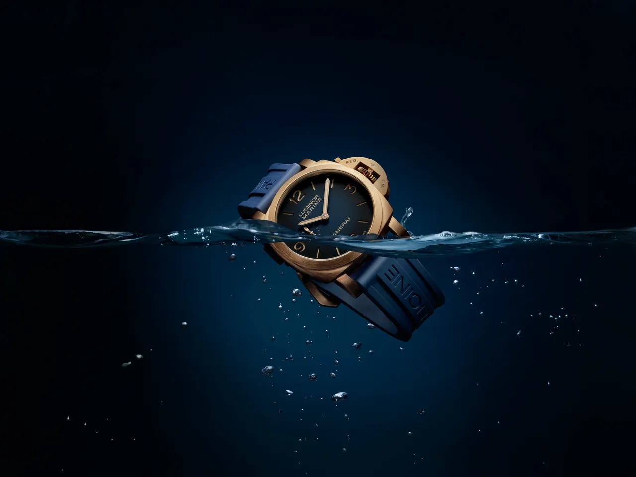 沛納海推出全新Luminor Marina Bronzo（PAM01678）。品牌提供