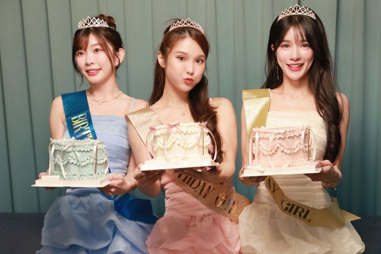 「樂天3公主」合體!岱縈、穎樂、琳妲太仙 細肩帶美腿放送