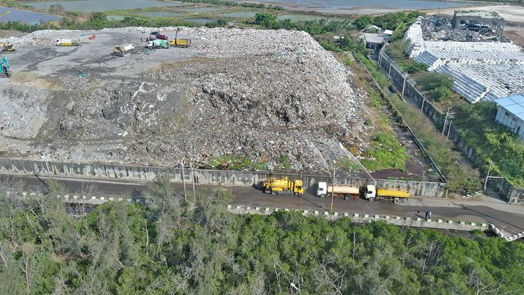 黃偉哲：台南城西掩埋場火已滅　未波及石綿瓦廢棄物區