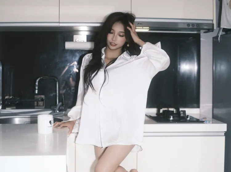 「G奶子瑜」祈錦鈅受訪談到現在的感情狀況。翻攝祈錦鈅臉書