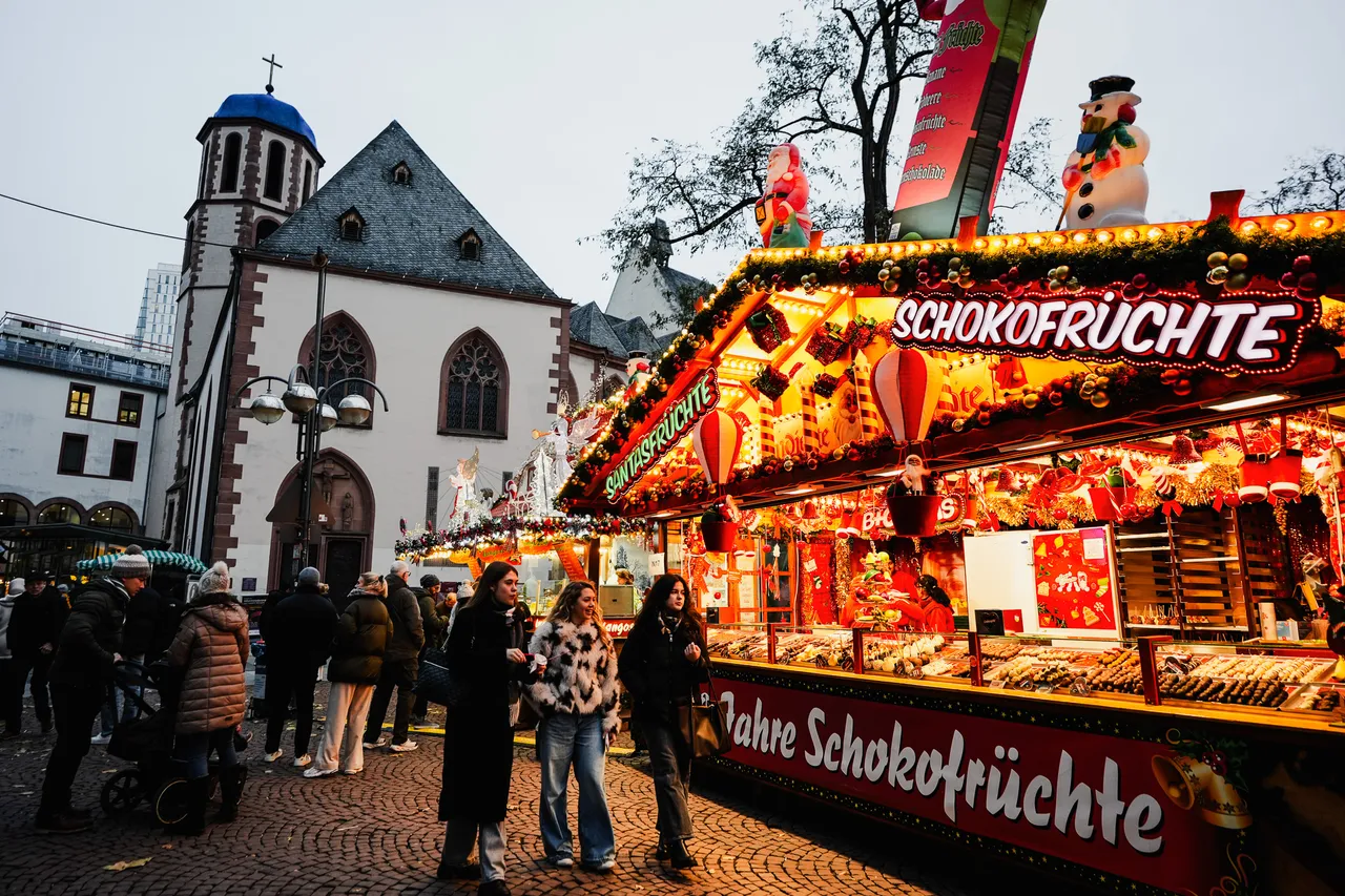 圣诞市集是最能感受过节气氛的场域。田欣云摄影