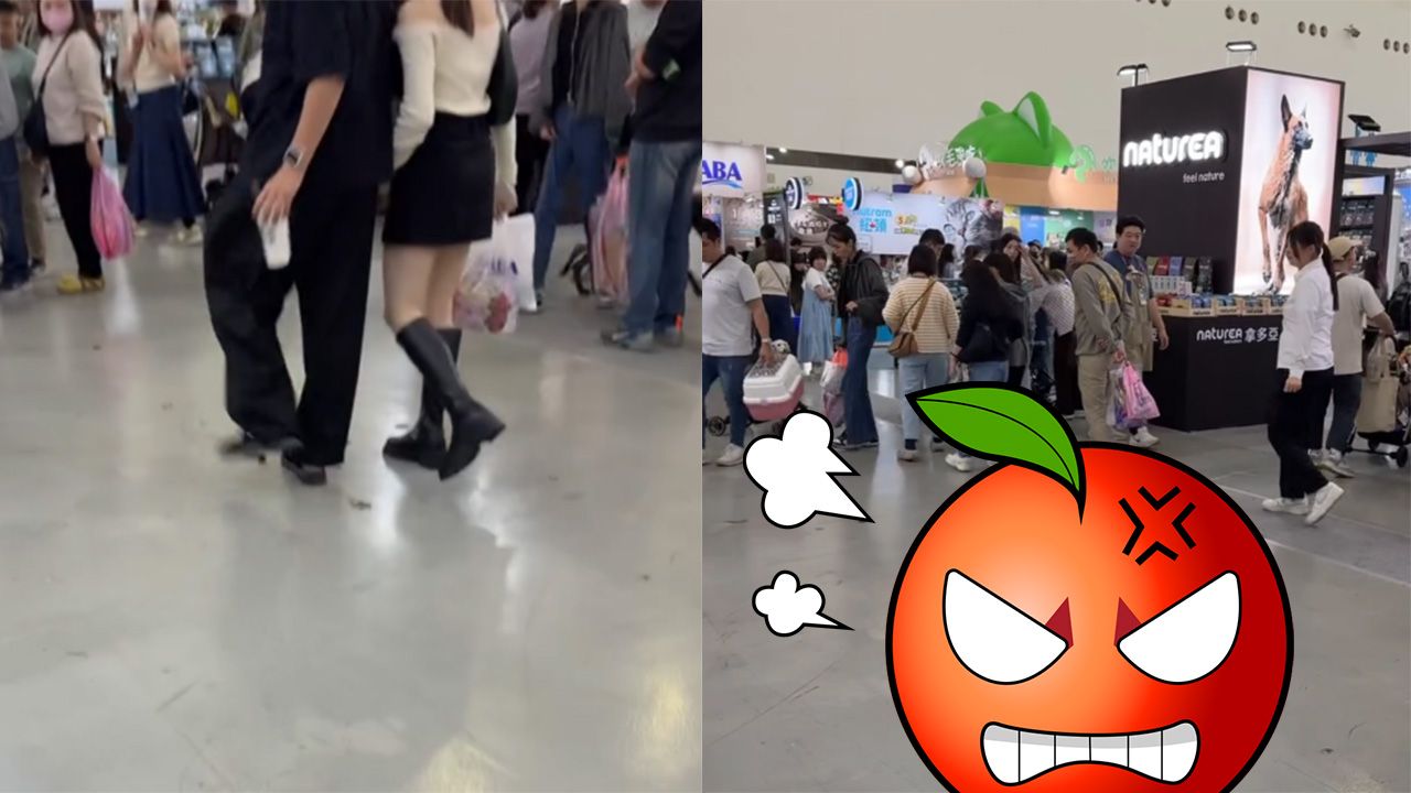 飼主出來!寵物展放任「愛犬亂拉」 路人沒注意慘中招