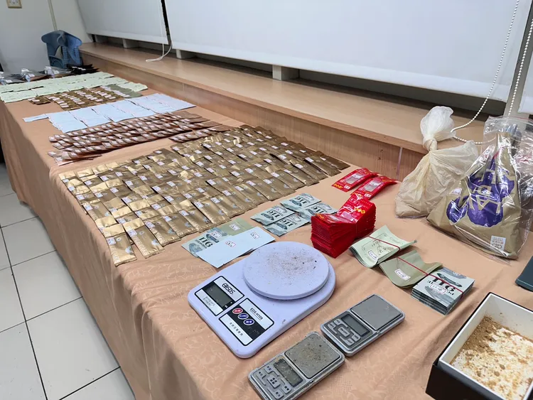 桃園警方日前破獲毒品工廠。翻攝畫面