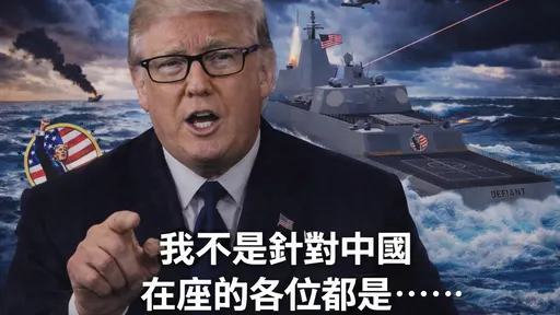 史上最强！川普建超级战舰不是针对中国　专家质疑：永远不会出海