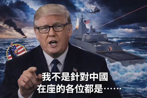 史上最強！川普建超級戰艦不是針對中國　專家質疑：永遠不會出海