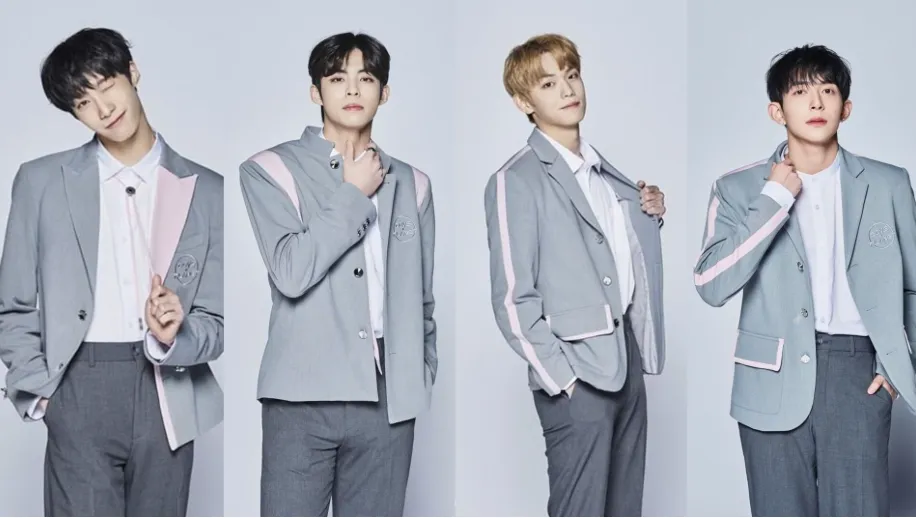 陈冠叡（左起）、陈任佑、邱胜扬、东东曾是《BOYS PLANET》台湾练习生。爱奇艺国际站提供
