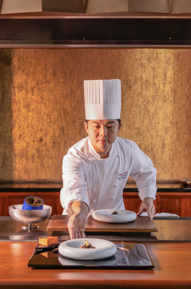 Ukai-tei Kaohsiung新任行政主廚難波海。業者提供