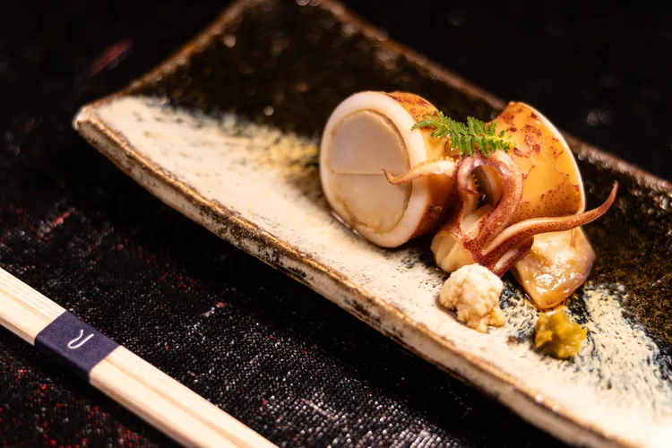 燉煮烏賊。業者提供