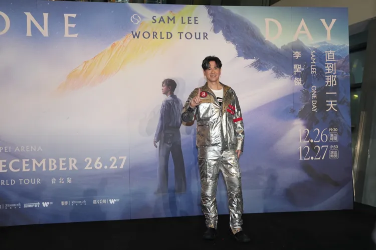 李聖傑演唱會留空位追到已故音樂人屠穎。彭欣偉攝