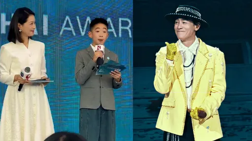 陳小春12歲兒自稱半個上海人　主持活動秀中粵英法4語言