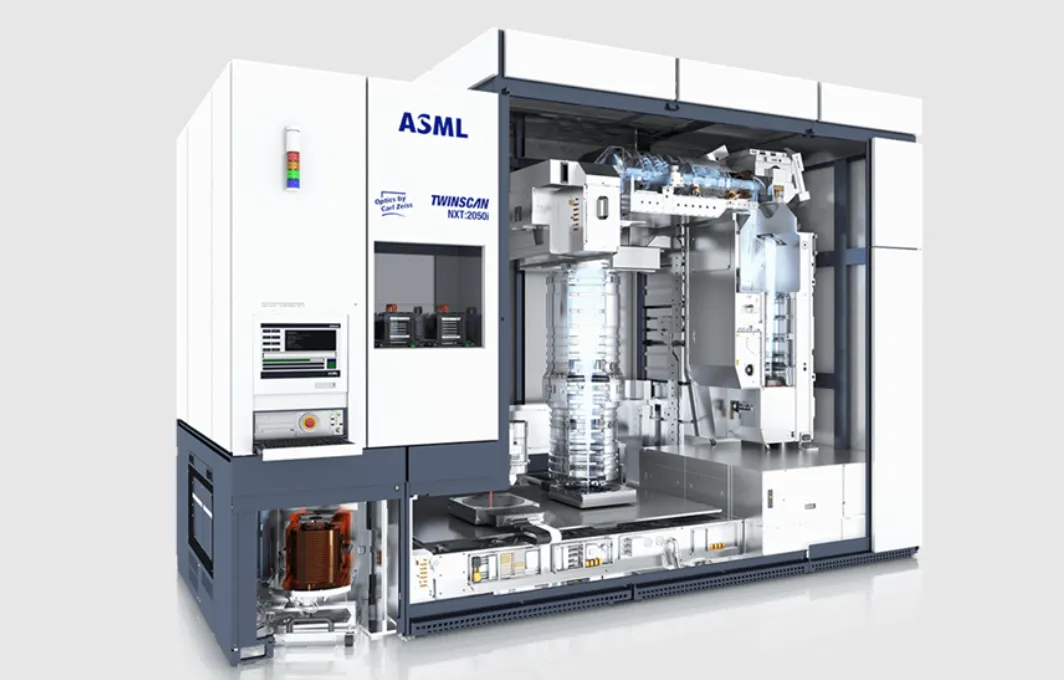 ASML生产的DUV。非当事机型。翻摄ASML