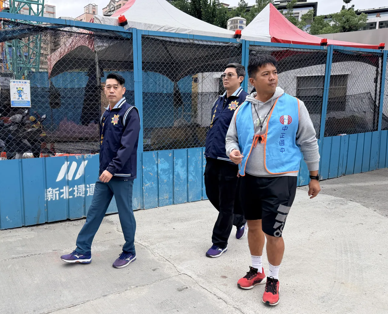 北警与学校加强校园周边安全巡查。警方提供