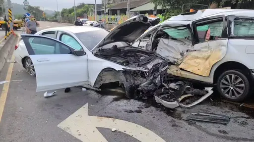 實習律師開賓士酒駕飆速飛撞3車害1死　二審減刑判4年半