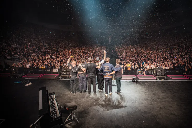 共和世代2度高雄巨蛋開唱，吸引萬名粉絲朝聖。Live Nation Taiwan提供