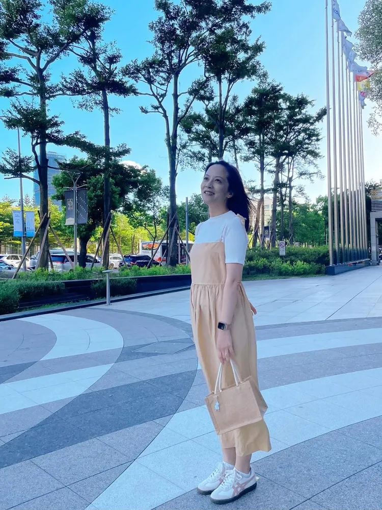 李淑楨看戲看到哭。翻攝李淑楨臉書