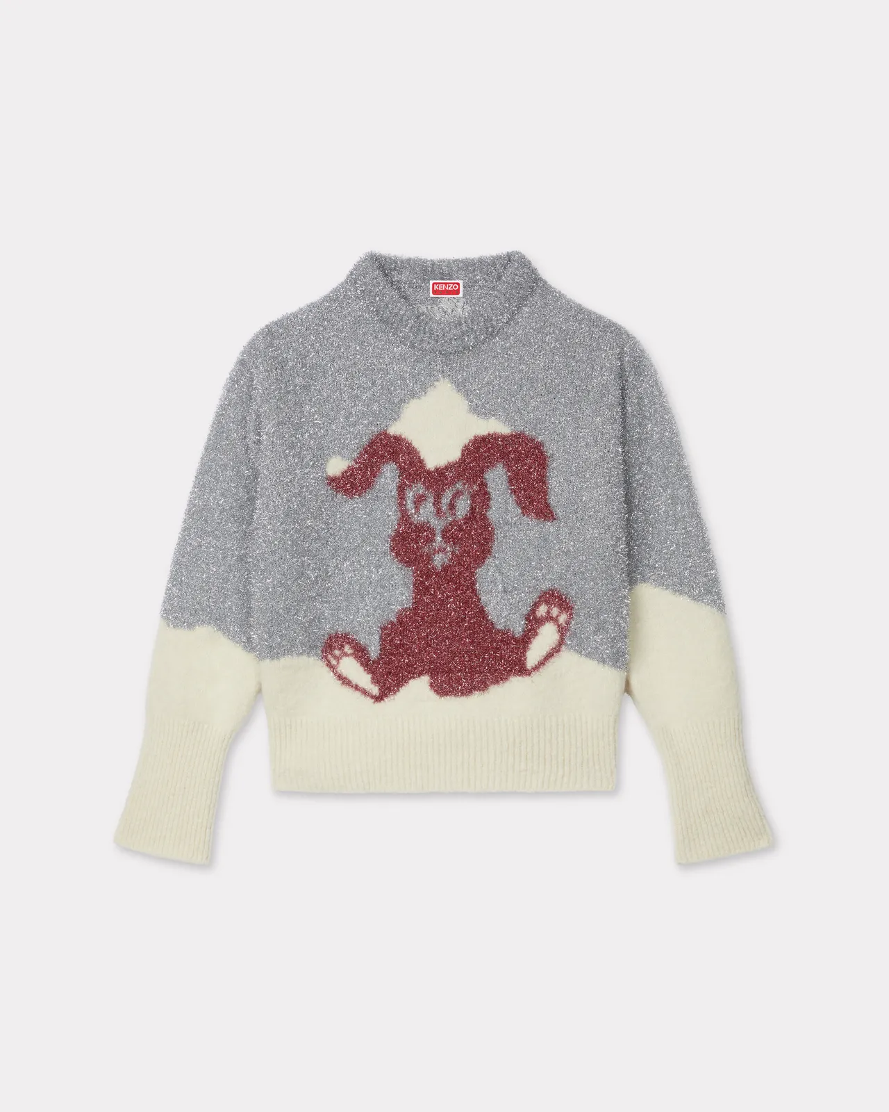 KENZO WINTER限定银色箔饰KALI针织上衣，3万800元。品牌提供