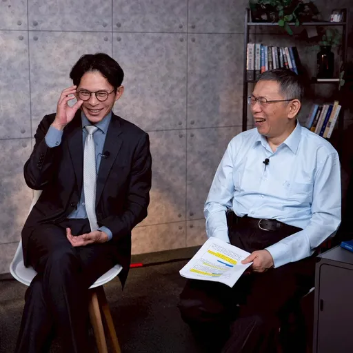 阿北復出！黃國昌突曬柯文哲合照喊「我準備好了」