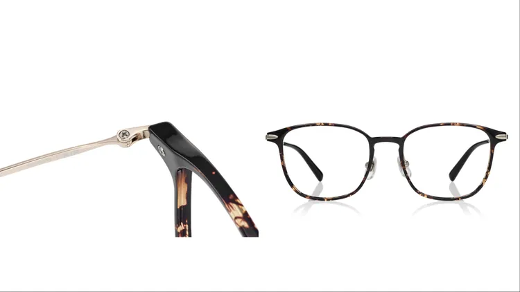 木村拓哉在廣告「鱷魚」篇影片中配戴玳瑁棕色方框款式。品牌提供