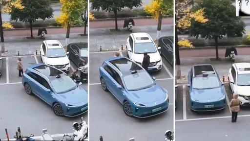 「人肉占位」不敌科技！他下车走人却抢赢大妈　千万网友直击叫好