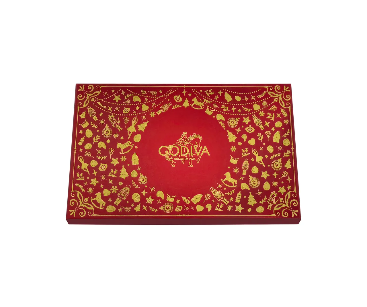 圣诞片装巧克力礼盒15片装。业者提供