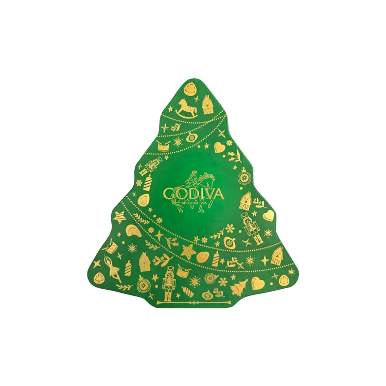 聖誕倒數日曆綜合巧克力禮盒10顆裝。業者提供