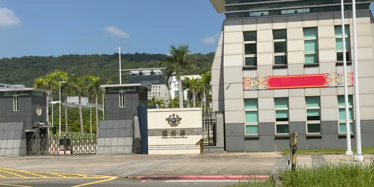 国防部外观。李俊毅摄