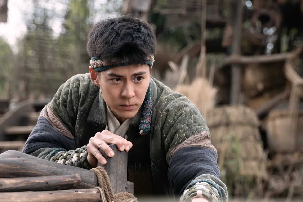 少年项宝儿由新生代港星朱鉴然饰演。华映提供