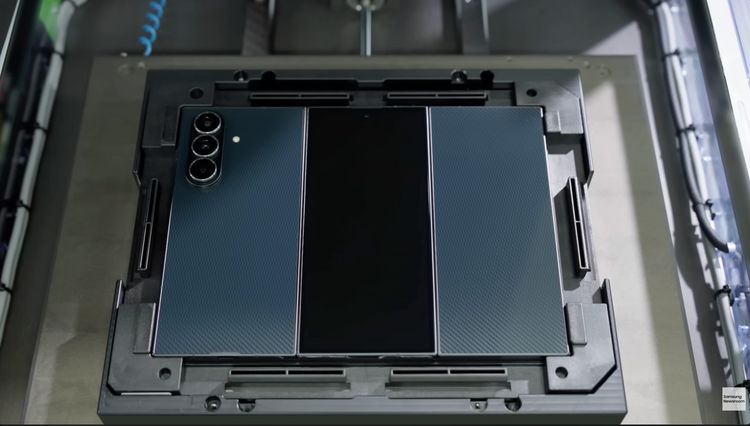 從鉸鏈到防水 三星公開Z TriFold三摺機組裝過程