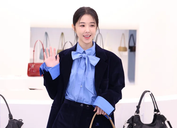 邵雨薇出席STAND OIL開幕活動。莊宗達攝