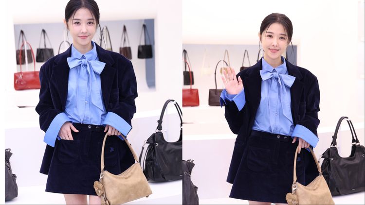 邵雨薇拎STAND OIL新包曬美腿　談送禮吳慷仁秒回「他不用」