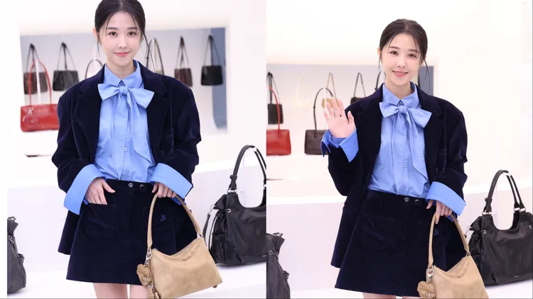 邵雨薇出席STAND OIL开幕活动。庄宗达摄