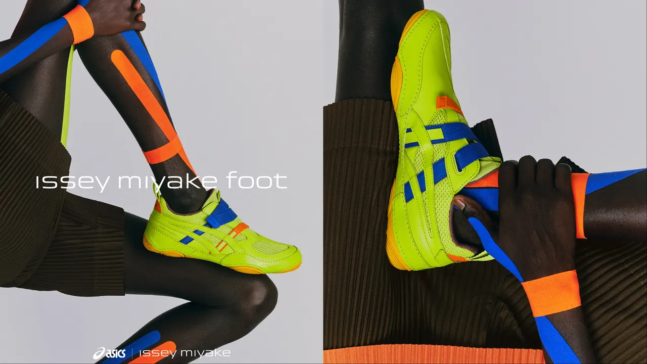 三宅一生與亞瑟士推出聯名鞋。品牌提供