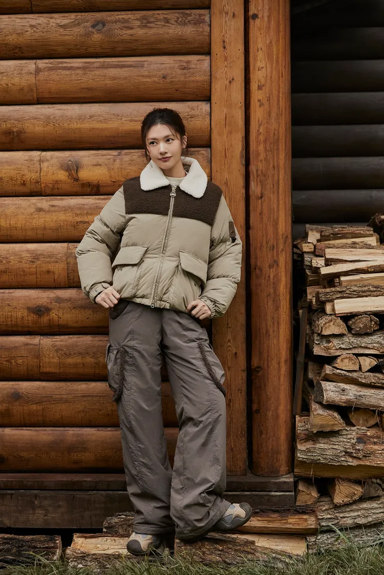庭沼珉以BBC EARTH冬季單品穿出時髦機能風。品牌提供
