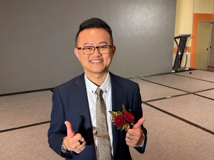 富品集團董事長曾富瑋表示，「我們不是只蓋房子，而是要建立一套能夠帶領建築產業向前的永續系統」。陳揚盛攝