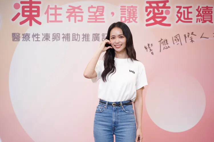 陳明珠今天出席活動。彭欣偉攝