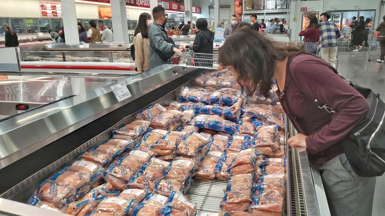 内湖好市多。资料照片