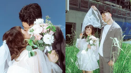 王齐麟明办体坛+娱乐圈「世纪婚礼」　「十元」挺孕肚当新娘