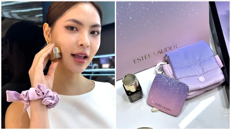 薰衣草之吻髮圈、AirPods保護套和隨身鏡等贈禮。張家玲攝
