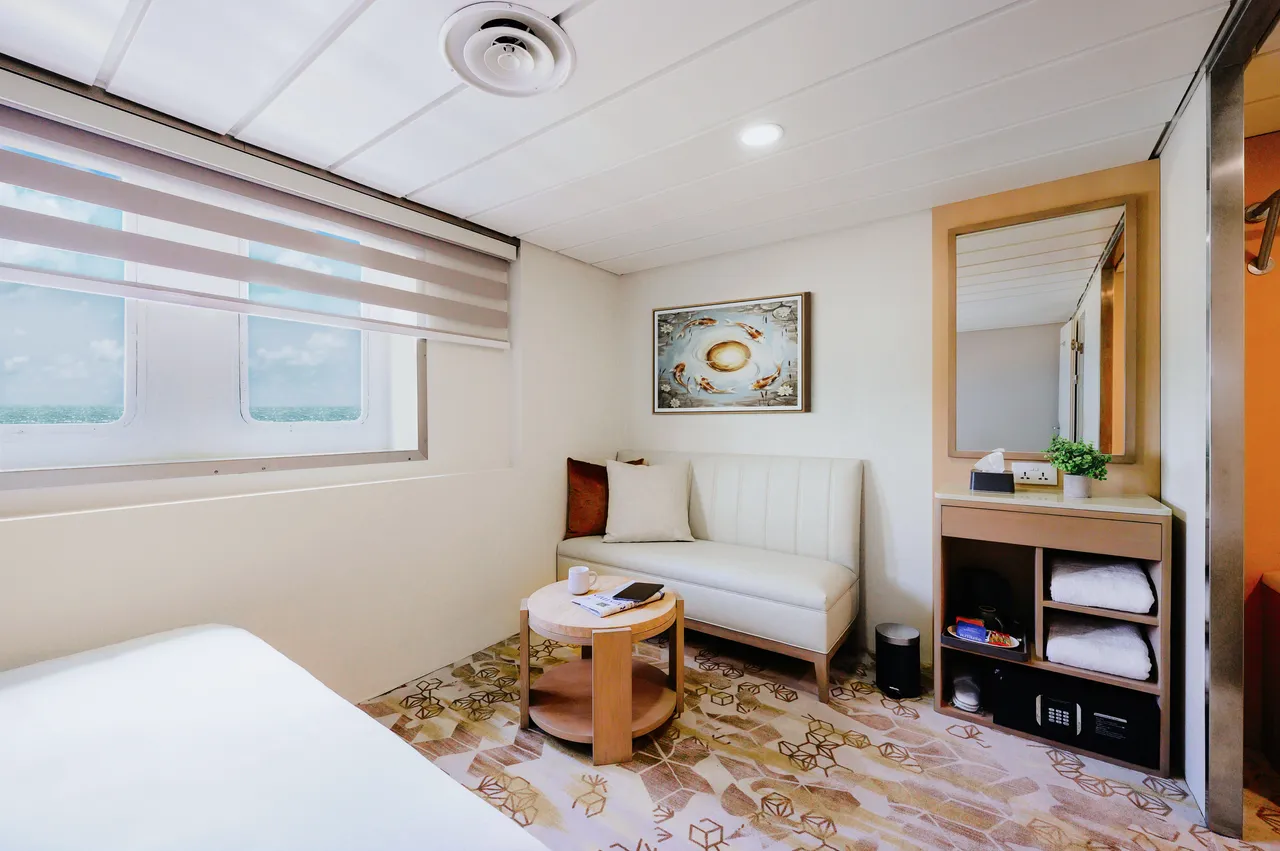 VIP套房。World  Cruise提供