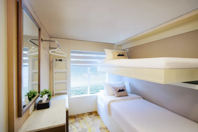 標準房。World  Cruise提供