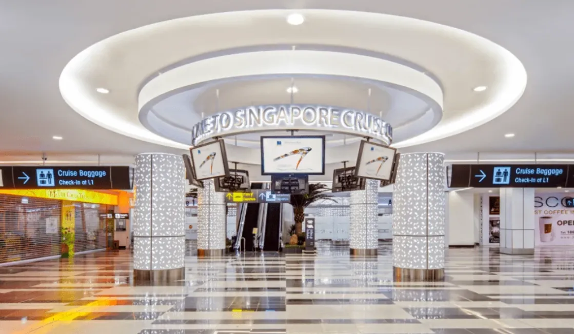 新加坡游轮中心。Singapore Cruise Centre提供