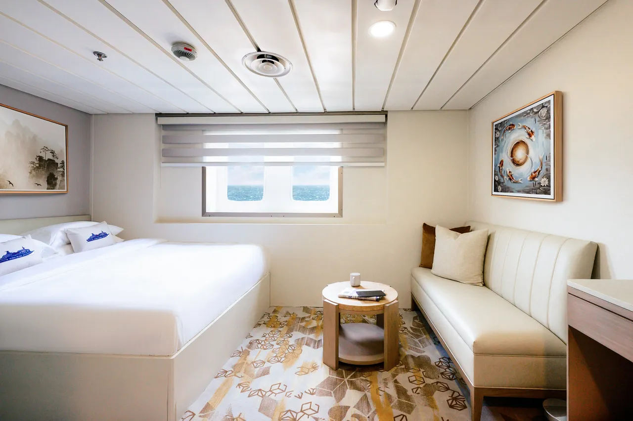 VIP套房。World  Cruise提供